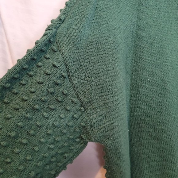 Target Lego Sweater Green Textured Long Sleeves Adult Size Large - Picture 9 of 9